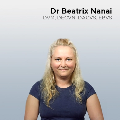 Beatrix Nanai, DVM, DECVN, DACVS, EBVS